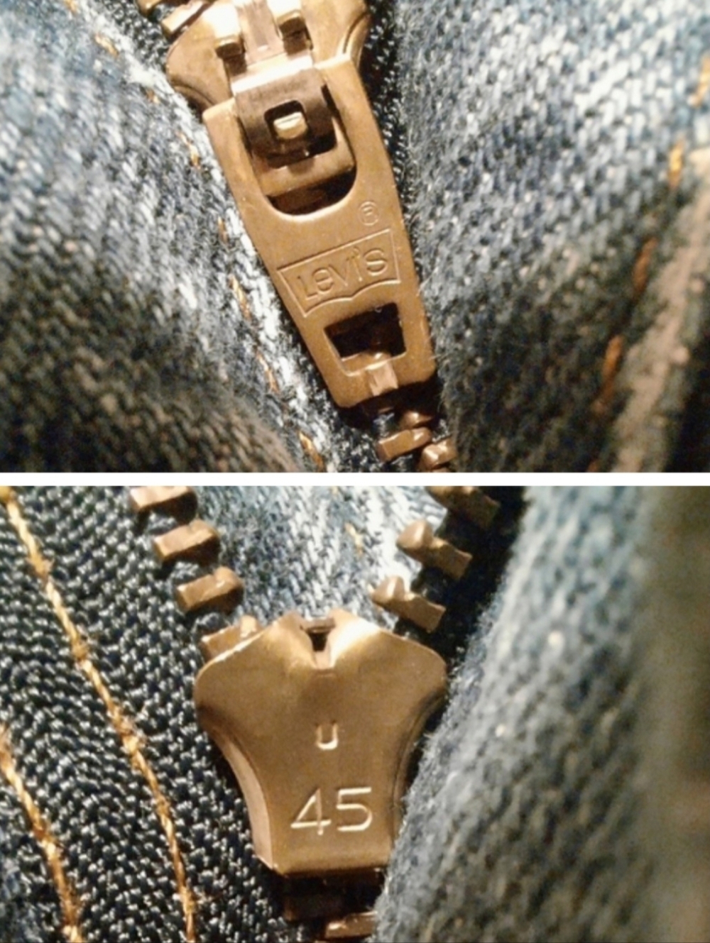 '81 LEVIS 517 Orange Tab Jeans Bootcut Ankle 80s Vintage Crop 12 32x27 - Picture 10 of 14
